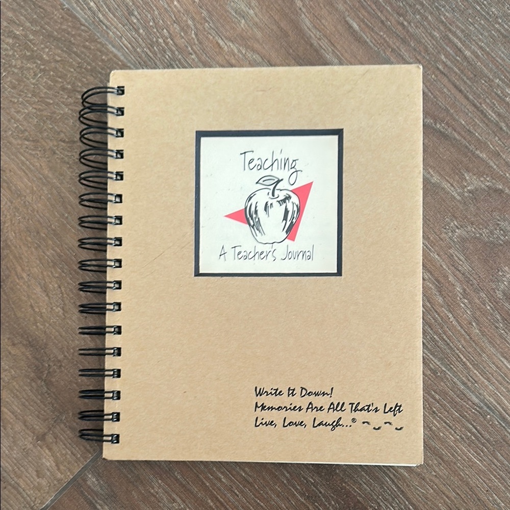 Teaching Journal with Black Spiral Binding